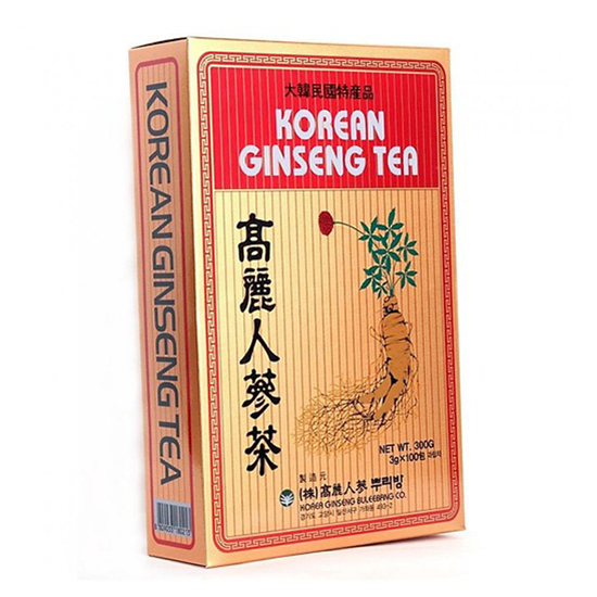 Trà Sâm Panax Ginseng Tea Hàn Quốc (H 100 gói)