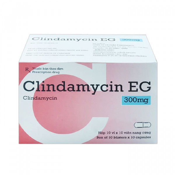 Clindamycin EG 300mg Pymepharco (H 10*10 viên)