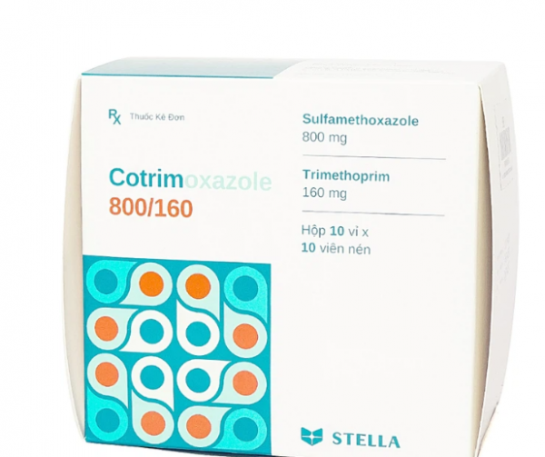 Cotrimoxazole 800/160mg Stella (H10*10 viên)