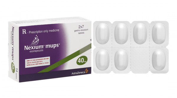 Nexium Mups 40mg Astrazeneca ( H 2*7 viên )