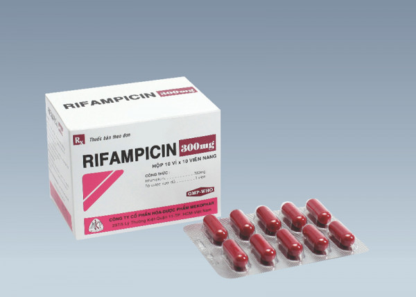 Rifampicin 300mg Mekophar (H10 *10 viên)