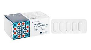 Acyclovir Stella 800mg thuốc trị virus (7 vỉ x 5 viên)