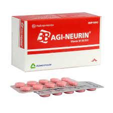 Agi-Neurin điều trị các triệu chứng bệnh do thiếu Vitamin B1, B6, B12  (Hộp 10 vỉ x 10 viên)