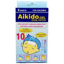 Miếng dán hạ sốt Aikido Gel Cool Patch (H 6 miếng)