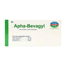 Apha-bevagyl điều trị nhiễm khuẩn (Hộp 2 vỉ x 10 viên)