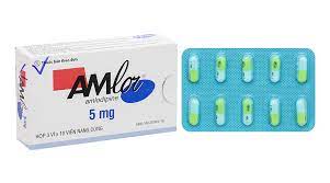 Amlor 5mg trị tăng huyết áp, bệnh mạch vành, đau thắt ngực (3 vỉ x 10 viên)