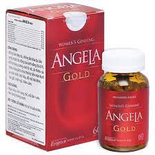 Angela Gold Ecogreen hỗ trợ làm đẹp da, tăng cường sinh lý nữ (Hộp 60 viên)