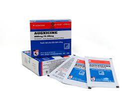 Thuốc bột pha hỗn dịch uống Augxicine 250mg/31,25mg Vidipha (Hộp 10 gói x 800mg)