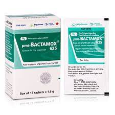 Cốm pha hỗn dịch uống Bactamox 625 Imexpharm (12 gói x 1.6g)