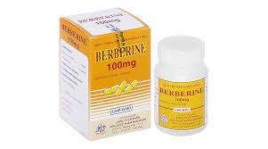 Thuốc Berberine 100mg Mekophar hỗ trợ điều trị tiêu chảy (Hộp 100 viên)