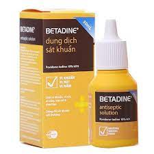 Dung dịch sát khuẩn Betadine 10% Mundipharma chai 30ml