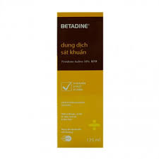 Dung dịch Betadine Antiseptic Solution Mundipharma (Chai 125ml)
