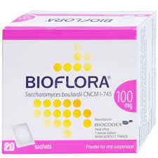 Bột pha hỗn dịch uống Bioflora 100mg BIOCODEX (Hộp 20 gói)