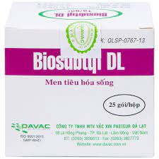 Thuốc Biosubtyl DL Davac  (25 gói x 1g)