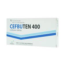Thuốc Cefbuten 400 Amvi điều trị nhiễm khuẩn vừa, nhẹ (Hộp 1 vỉ x 10 viên)