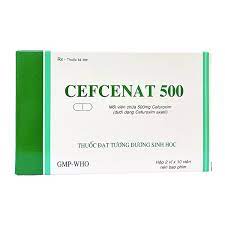 Cefcenat 500mg Tipharco (H 2*10 viên)