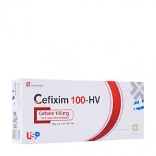 Thuốc Cefixim 100-HV US Pharma (3 vỉ x 10 viên)