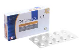 Cefixim 400-US USPharma (3 vỉ x 10 viên)