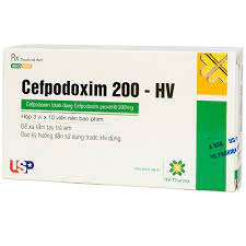 Cefpodoxim 200-HV USP (H 3*10 viên)