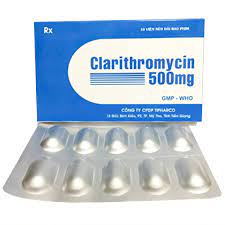 Clarithromycin 500mg Tipharco ( H 10 viên)
