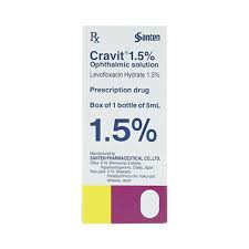 Cravit 1.5% Santen (Lọ 5ml)