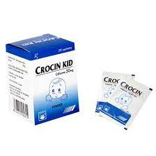 Crocin Kid 50mg Pymepharco (Hộp 25 gói)