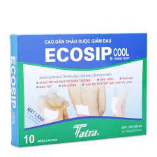 Cao dán Ecosip Cool sheng chun tang gói 5 miếng