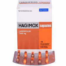 Hagimox 500mg DHG ( Hộp 10*10 viên )