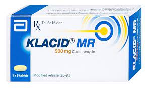 Klacid MR 500 ( H 1*5 viên )