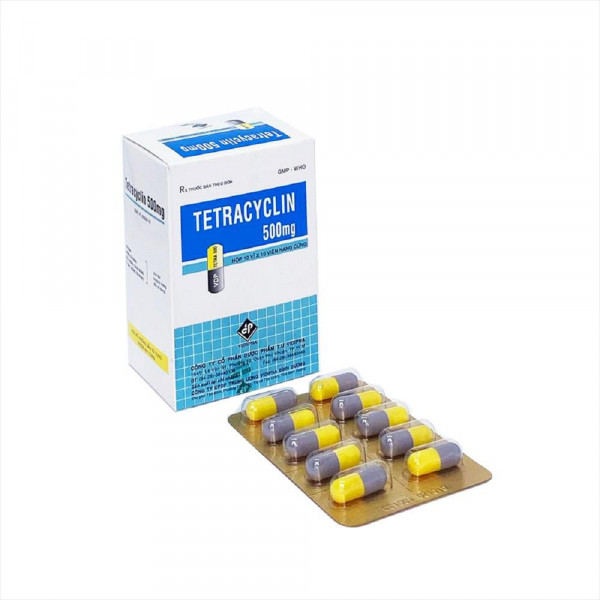 Tetracyclin 500mg Vidipha (H 10*10 viên)