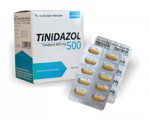 Tinidazol 500mg DHG (H10*10 viên)