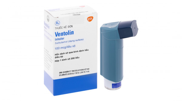 Ventolin 100mcg/liều GSK (200 liều)