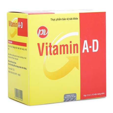 Vitamin AD Phúc Vinh (H 10*10 viên)