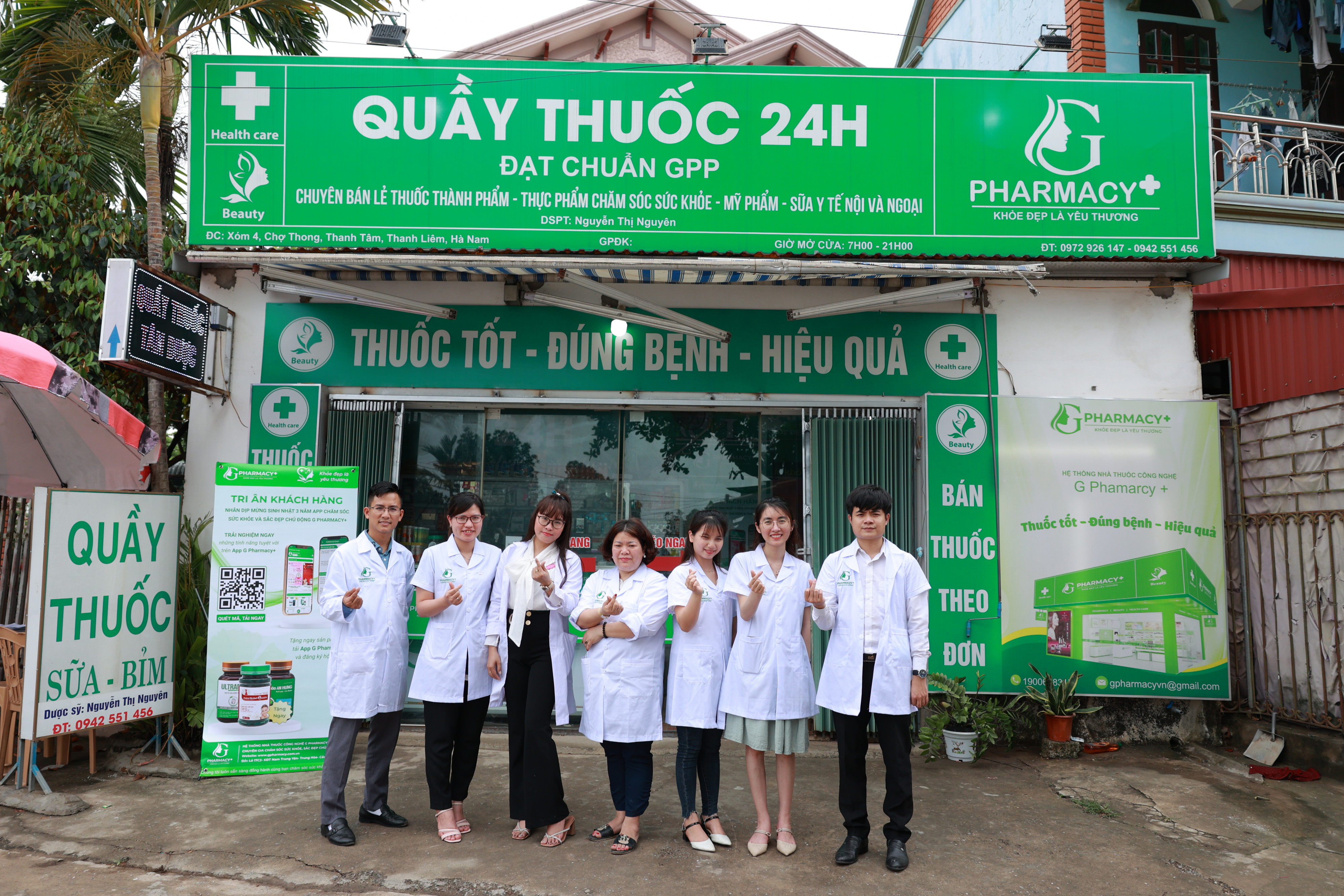 Thành công từ sự kiện tri ân khách hàng tại Quầy thuốc 24h Hà Nam thuộc G Pharmacy+