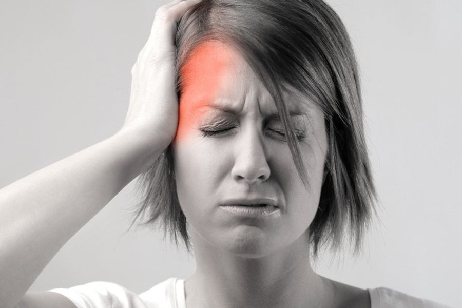 biểu hiện thiếu máu não phổ biến là đau đầu